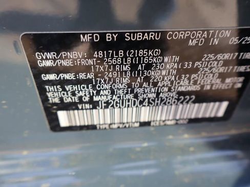 Certified 2025 Subaru Crosstrek 2.0i Premium w/ Convenience Package #2 AWD/4WD image 43