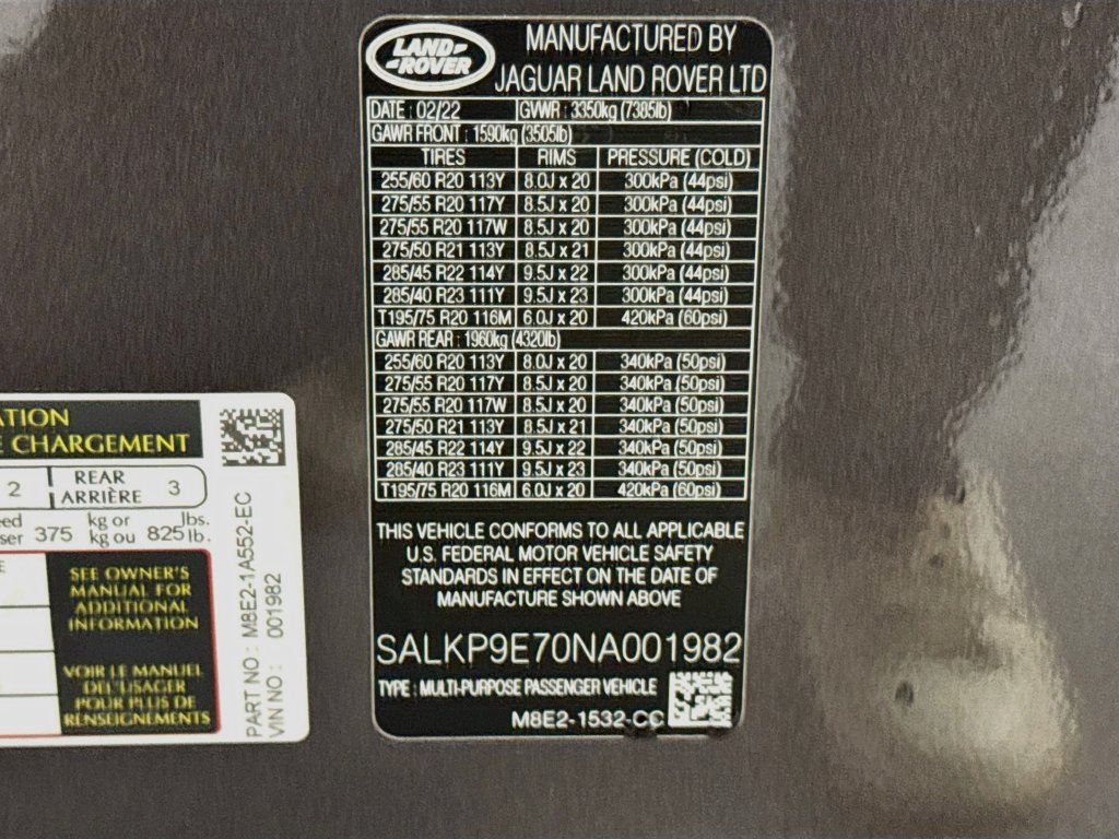 Used 2022 Land Rover Range Rover SE AWD/4WD image 33