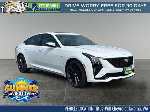 Used 2025 Cadillac CT5 Sport w/ Sun And Sound Package AWD/4WD image 1