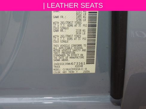 Certified 2022 Nissan Frontier Pro-X w/ Pro-X Premium Package image 18