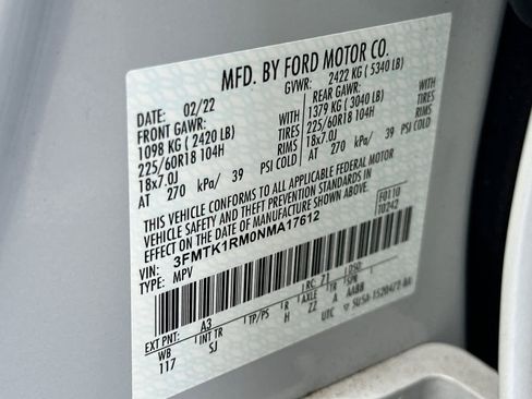 Certified 2022 Ford Mustang Mach-E Select image 31