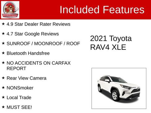 Used 2021 Toyota RAV4 XLE w/ Convenience Package AWD/4WD image 4