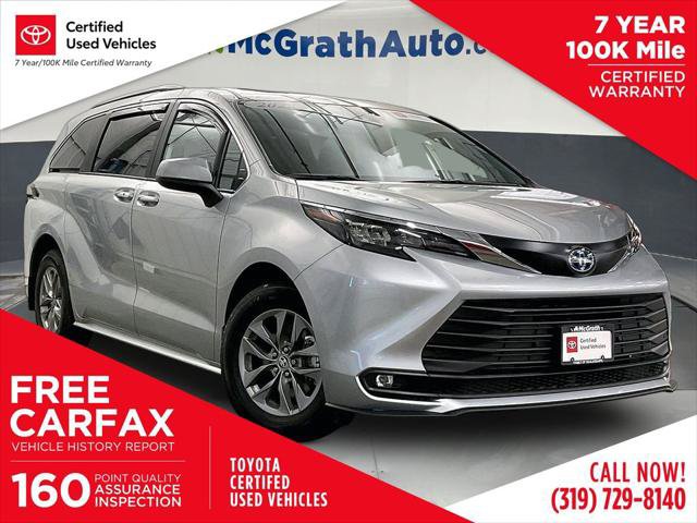 Certified 2025 Toyota Sienna XLE w/ XLE Plus Package FWD image 1