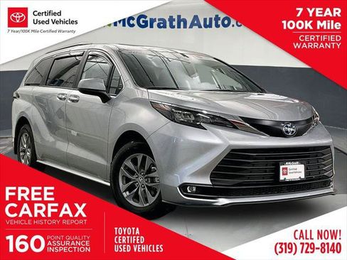 Certified 2025 Toyota Sienna XLE w/ XLE Plus Package FWD image 1