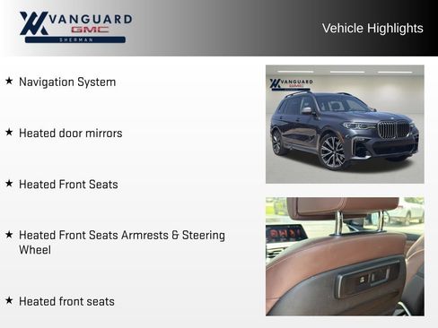 Used 2020 BMW X7 M50i w/ Executive Package AWD/4WD image 5