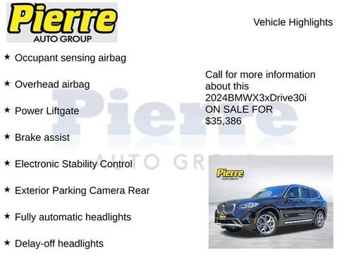 Used 2024 BMW X3 xDrive30i AWD/4WD image 22