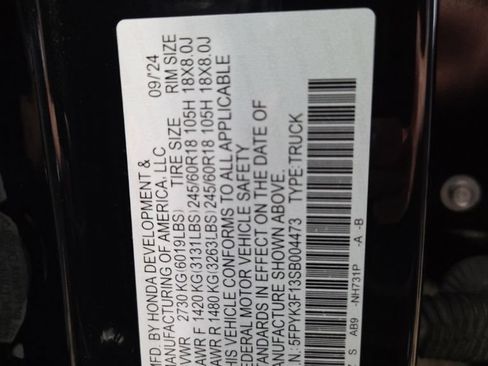 Used 2025 Honda Ridgeline Sport image 26