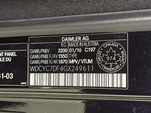 Used 2016 Mercedes-Benz G 63 AMG 4MATIC image 13