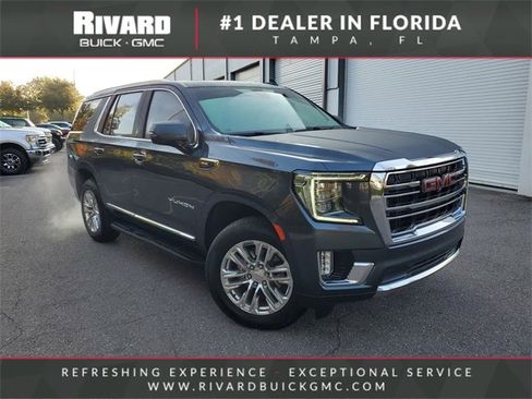Used 2021 GMC Yukon SLT w/ SLT Premium Package image 1