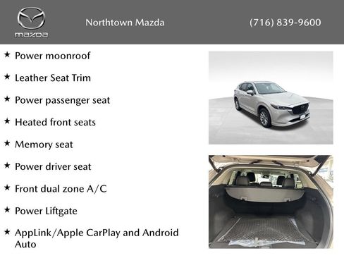Certified 2025 MAZDA CX-5 AWD 2.5 S w/ Preferred Package image 10