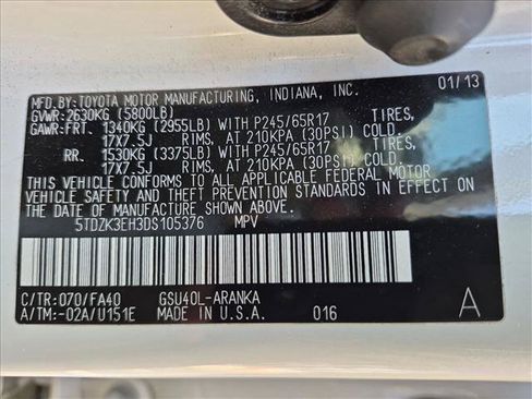 Used 2013 Toyota Highlander Plus FWD image 23