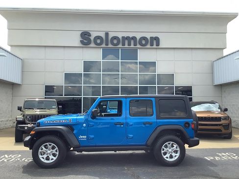 Certified 2021 Jeep Wrangler Unlimited Sport AWD/4WD image 1