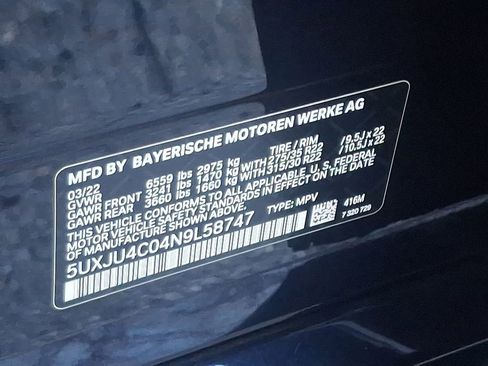 Used 2022 BMW X5 M50i w/ Premium Package image 28