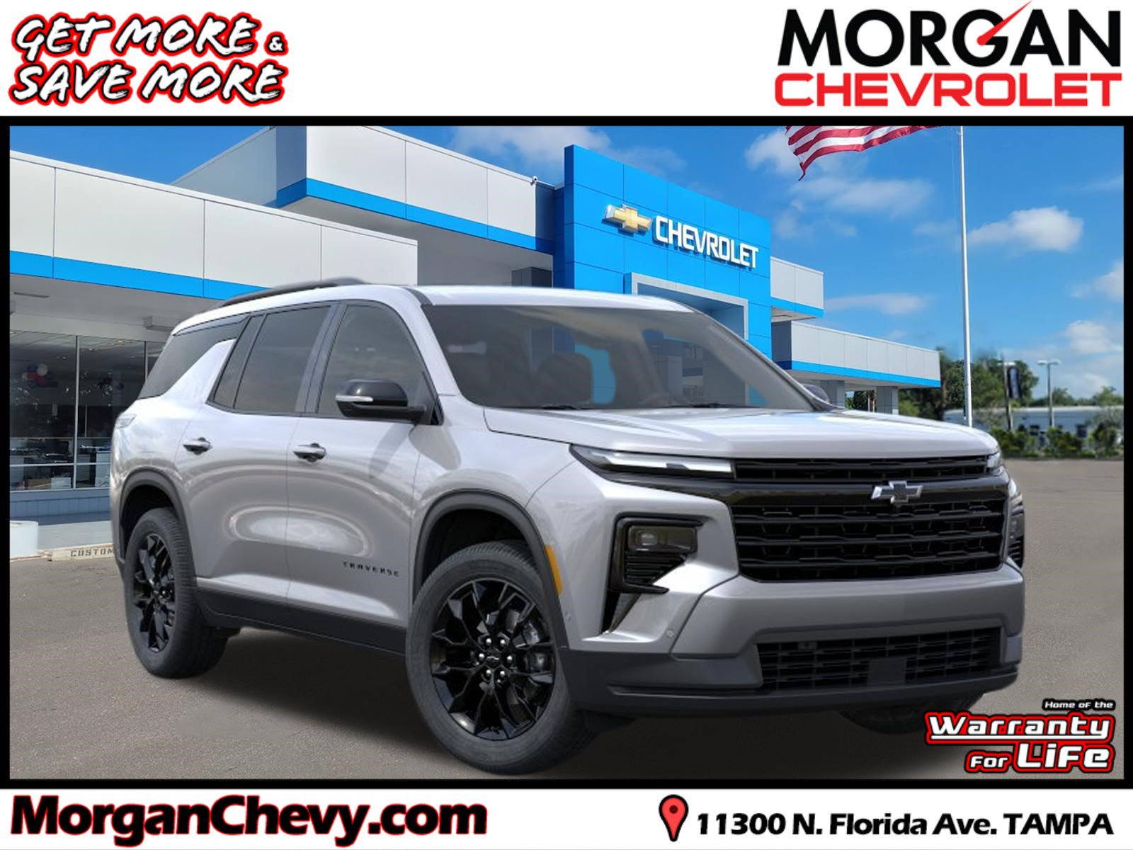 New 2026 Chevrolet Traverse LT w/ Enhanced Driving Package FWD image 1
