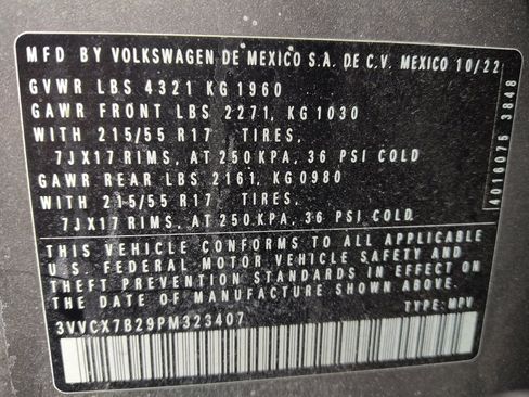 Used 2023 Volkswagen Taos S FWD image 33