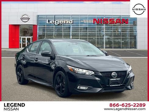 Certified 2023 Nissan Sentra SR w/ Midnight Edition Package FWD image 1