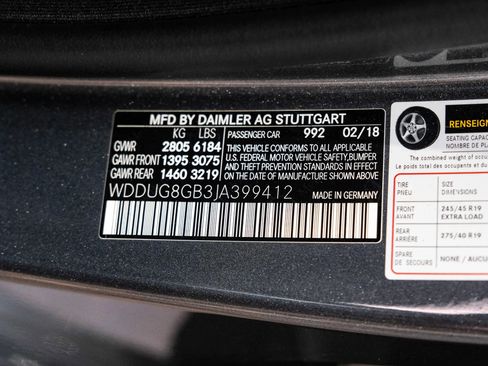 Used 2018 Mercedes-Benz S 560 4MATIC Sedan image 55