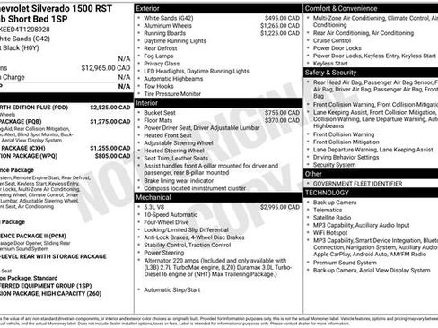 New 2026 Chevrolet Silverado 1500 RST w/ All Star Edition Plus AWD/4WD image 4