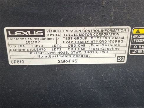Used 2021 Lexus RX 350 F Sport w/ Accessory Package AWD/4WD image 21