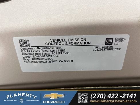 Used 2024 Chevrolet Malibu LT image 17