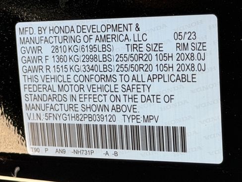 Used 2023 Honda Pilot Elite image 28