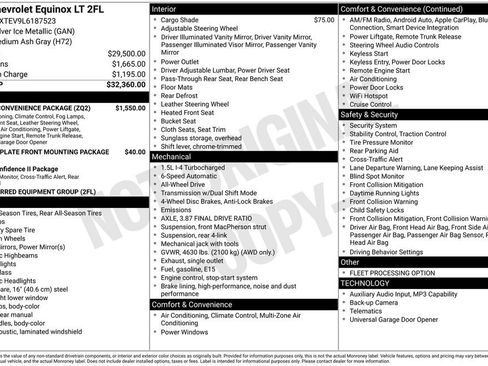Used 2020 Chevrolet Equinox LT w/ Driver Convenience Package image 6