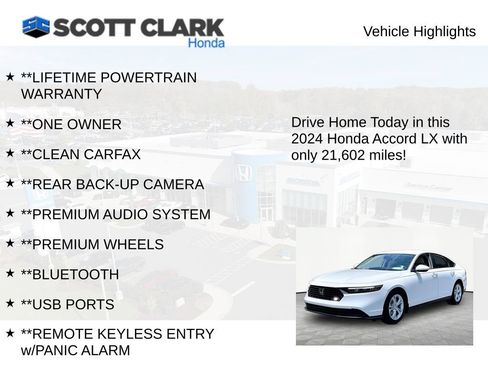 Used 2024 Honda Accord LX image 11