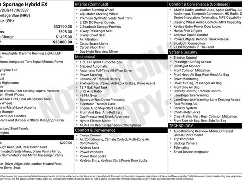 New 2026 Kia Sportage EX image 9