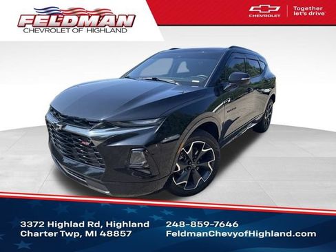 Used 2021 Chevrolet Blazer RS w/ LPO, Cargo Package FWD image 1