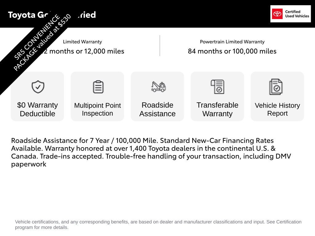 Certified 2026 Toyota Tundra SR5 w/ SR5 Convenience Package RWD image 6