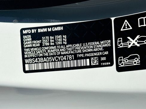 New 2027 BMW M4 xDrive Competition AWD/4WD image 42