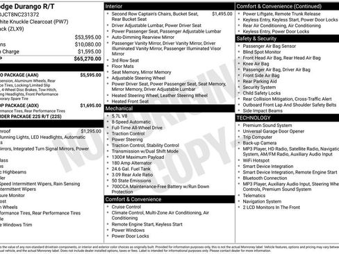 Used 2022 Dodge Durango R/T w/ Tow 'N Go Package AWD/4WD image 19