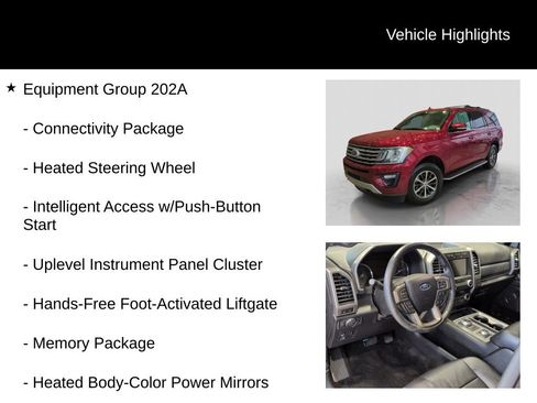 Used 2019 Ford Expedition XLT w/ Equipment Group 202A AWD/4WD image 11