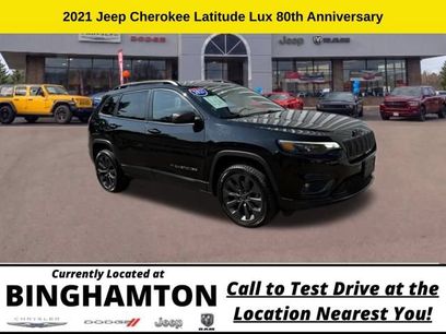 Used 2021 Jeep Cherokee Latitude Lux 80th Anniv w/ Quick Order Package 26U 80TH