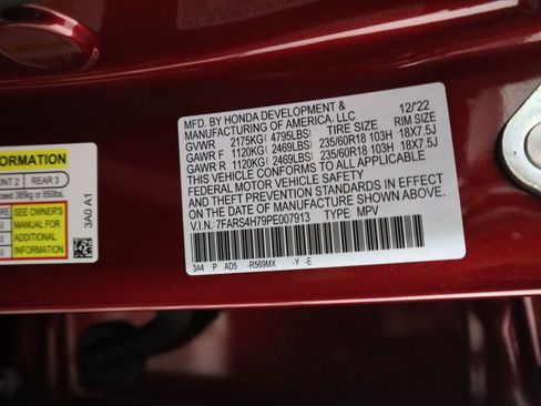 Certified 2023 Honda CR-V EX-L image 35