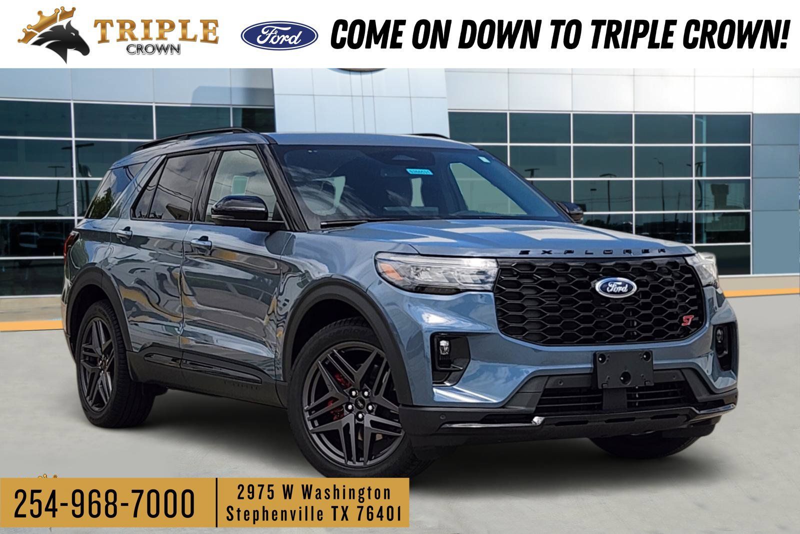 New 2026 Ford Explorer ST w/ Sun And Sound Package AWD/4WD 360° Tour