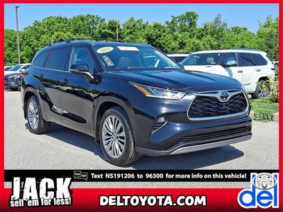 Certified 2022 Toyota Highlander Platinum