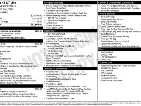 Used 2023 Kia K5 GT-Line w/ GT-Line Premium Package image 2