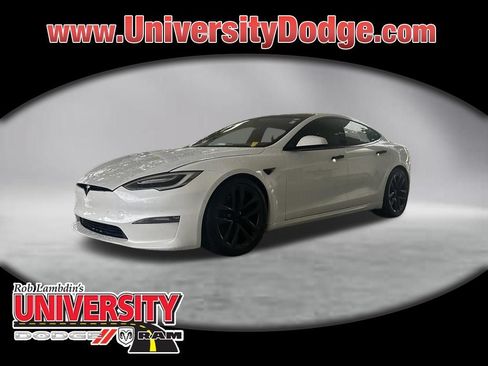 Used 2021 Tesla Model S Plaid AWD/4WD image 1