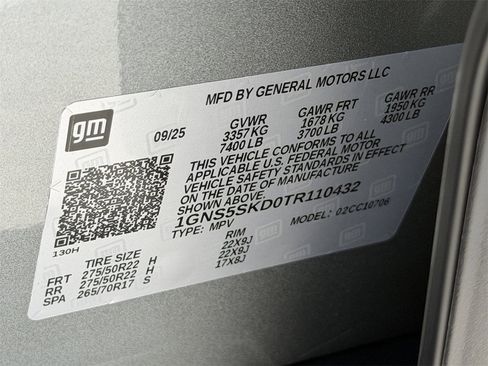 New 2026 Chevrolet Tahoe Premier image 24