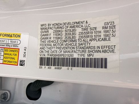 Certified 2023 Honda CR-V Sport Touring image 20