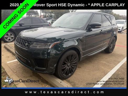 Used 2020 Land Rover Range Rover Sport HSE Dynamic image 1