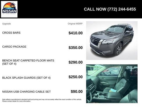 Used 2024 Nissan Pathfinder Platinum w/ Cargo Package AWD/4WD image 4