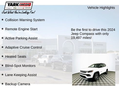 Certified 2024 Jeep Compass Limited image 12