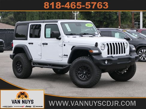 Used 2024 Jeep Wrangler Unlimited Sport AWD/4WD image 1