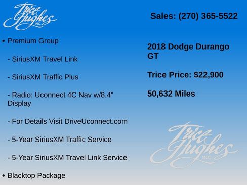 Used 2018 Dodge Durango GT w/ Premium Group AWD/4WD image 14