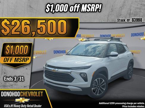 New 2026 Chevrolet TrailBlazer LT image 1