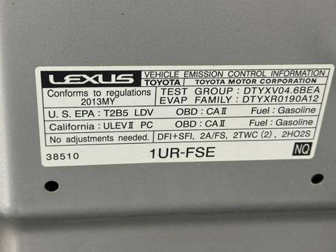 Used 2013 Lexus LS 460 w/ Comfort Pkg RWD image 54