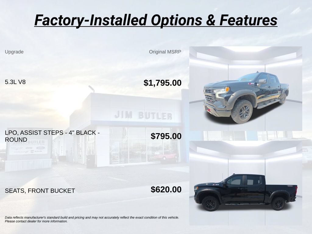 Used 2022 Chevrolet Silverado 1500 LT Trail Boss AWD/4WD image 3