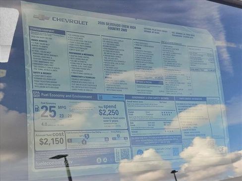 New 2026 Chevrolet Silverado 1500 High Country image 20